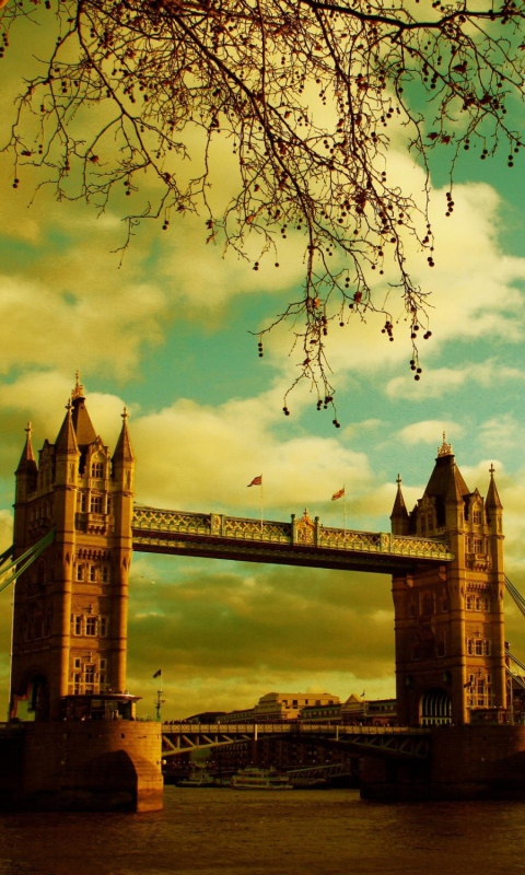 London Bridge wallpaper 480x800