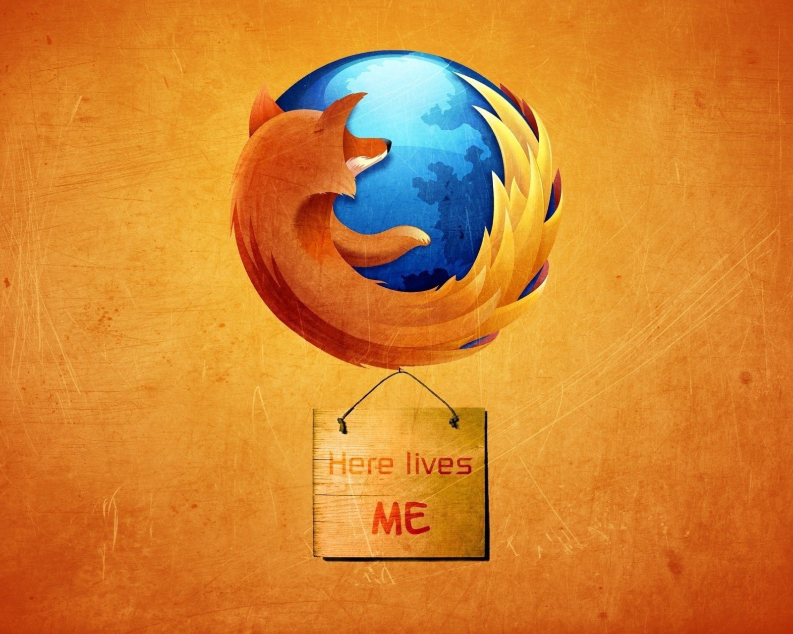 Das Firefox Internet Shield Wallpaper 1600x1280