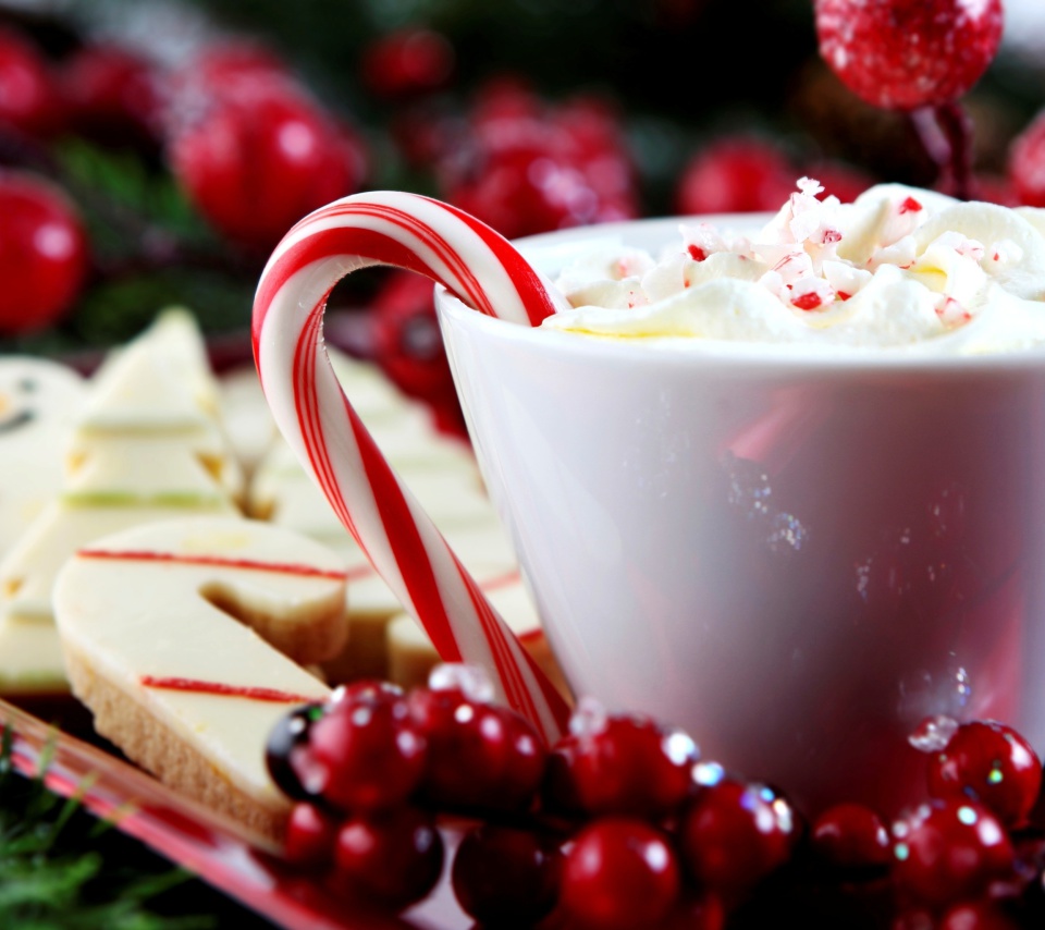 Sweet Drink for Cold Weather wallpaper 960x854