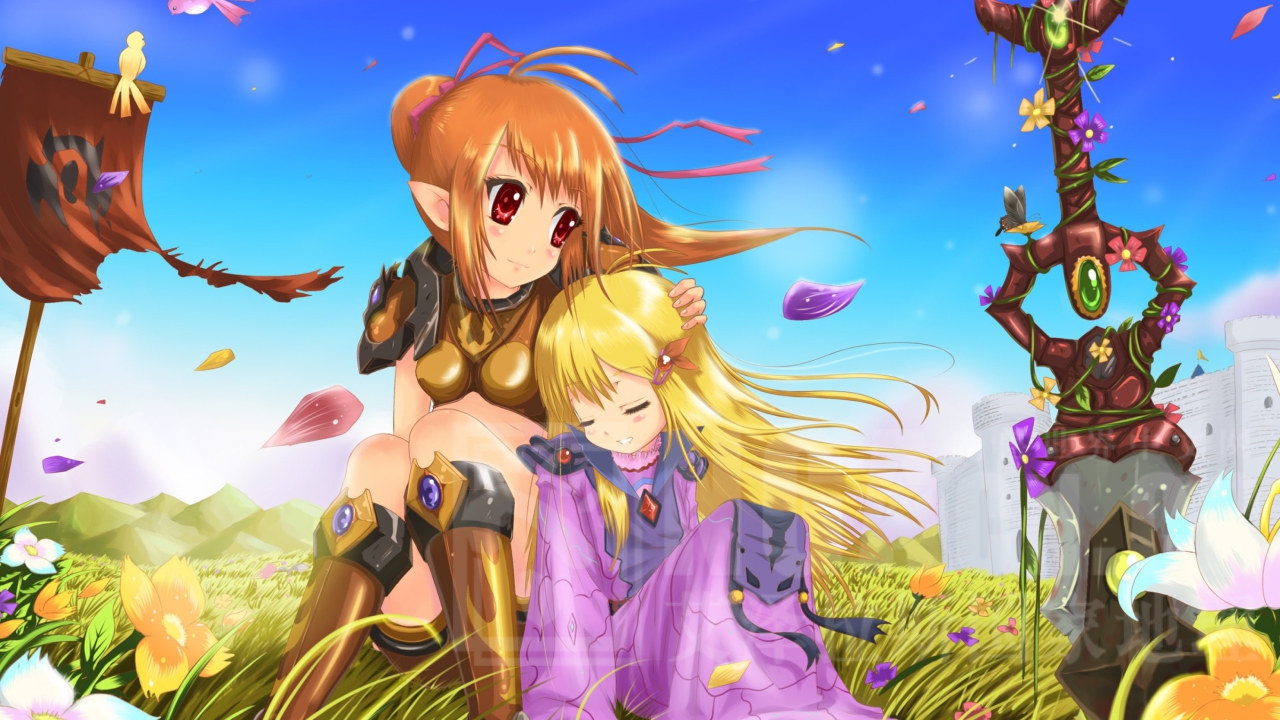 Anime Girls screenshot #1 1280x720
