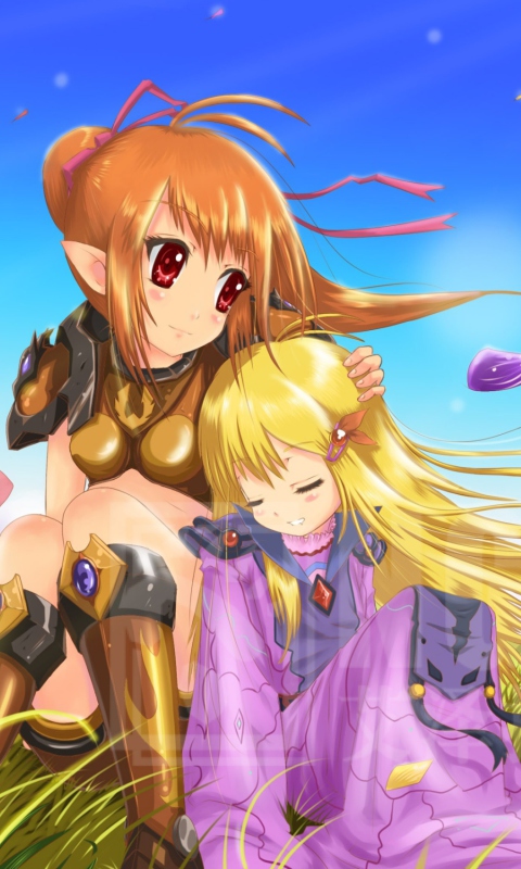 Anime Girls screenshot #1 480x800