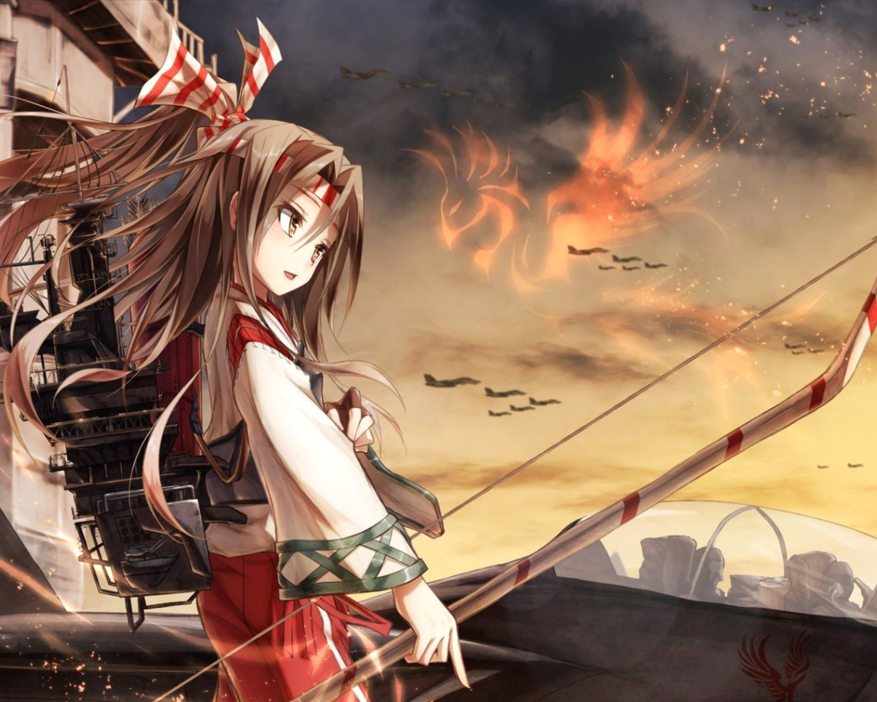 Das Zuihou Anime from Kantai Wallpaper 1280x1024