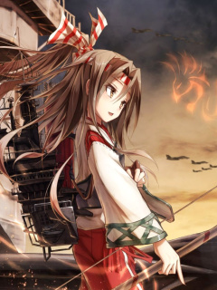 Sfondi Zuihou Anime from Kantai 240x320