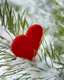 Das Last Christmas I Gave You My Heart Wallpaper 128x160
