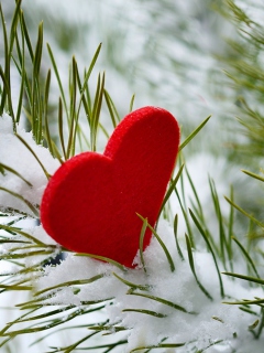 Das Last Christmas I Gave You My Heart Wallpaper 240x320