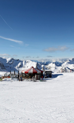 Obertauern wallpaper 240x400