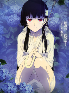 Das Anime Girl Wallpaper 240x320