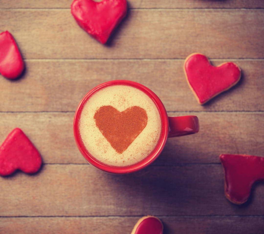 Das Coffee Made With Love Wallpaper 1080x960