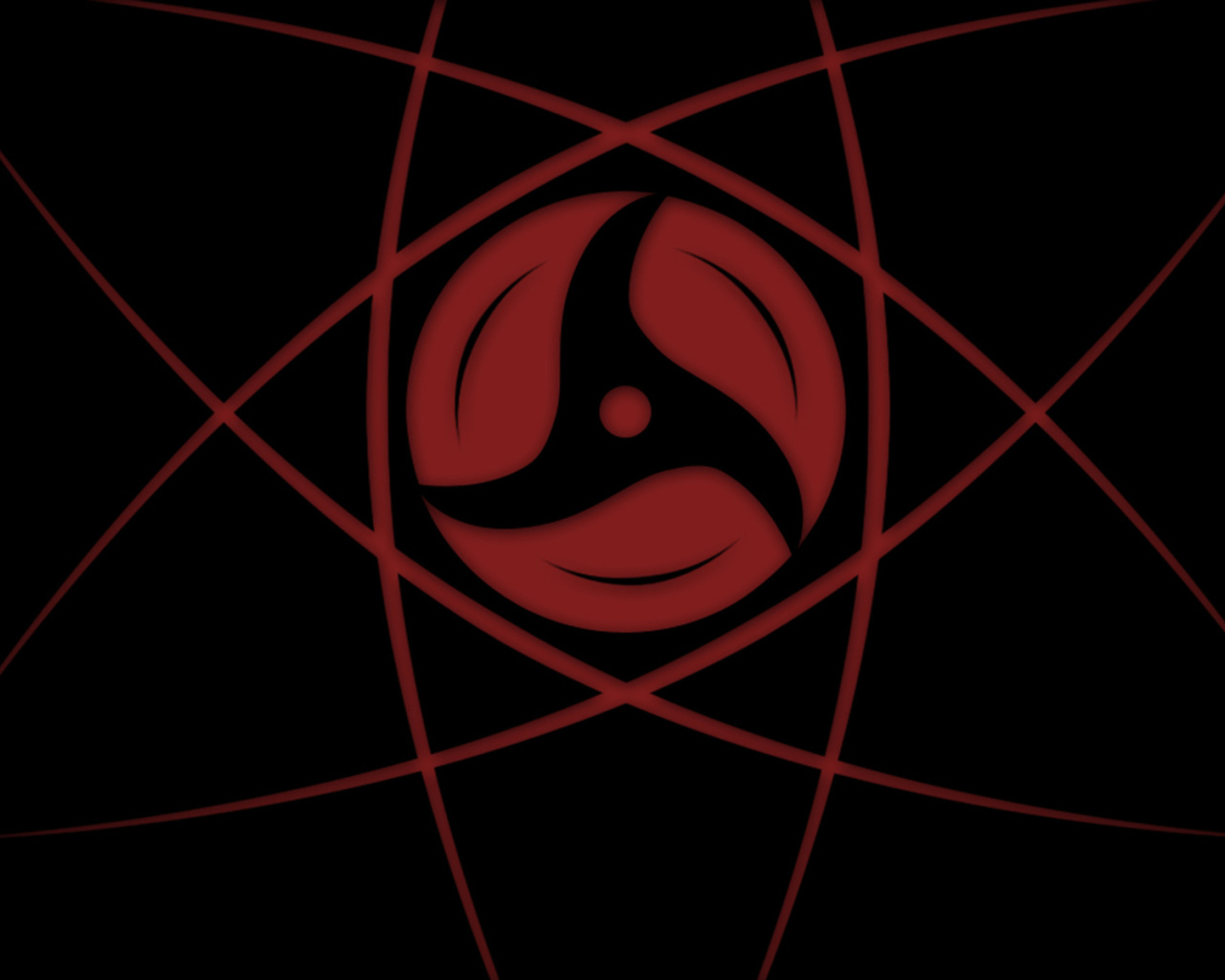 Das Naruto Sharingan Wallpaper 1280x1024