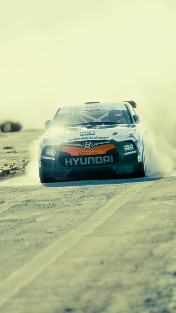 Hyundai Veloster Rally Car screenshot #1 360x640