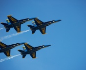 Fondo de pantalla US Navy Blue Angels 176x144