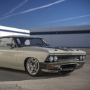 Fondo de pantalla 1966 Chevrolet Chevelle Custom 128x128