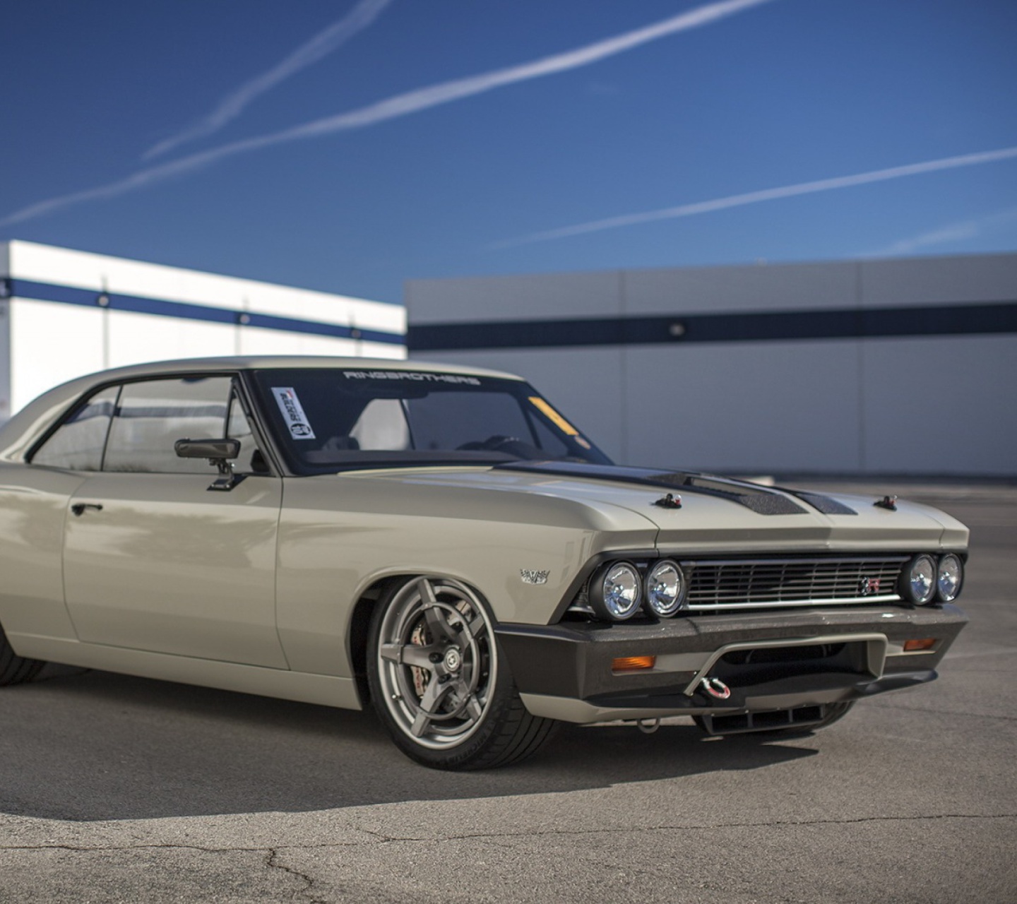 Fondo de pantalla 1966 Chevrolet Chevelle Custom 1440x1280