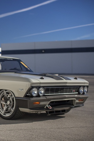 1966 Chevrolet Chevelle Custom wallpaper 320x480