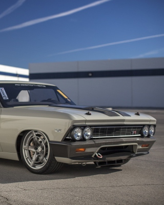 1966 Chevrolet Chevelle Custom - Obrázkek zdarma pro Nokia C2-05