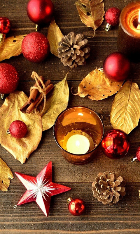 Charming Winter Table Decorations for Comfort screenshot #1 480x800