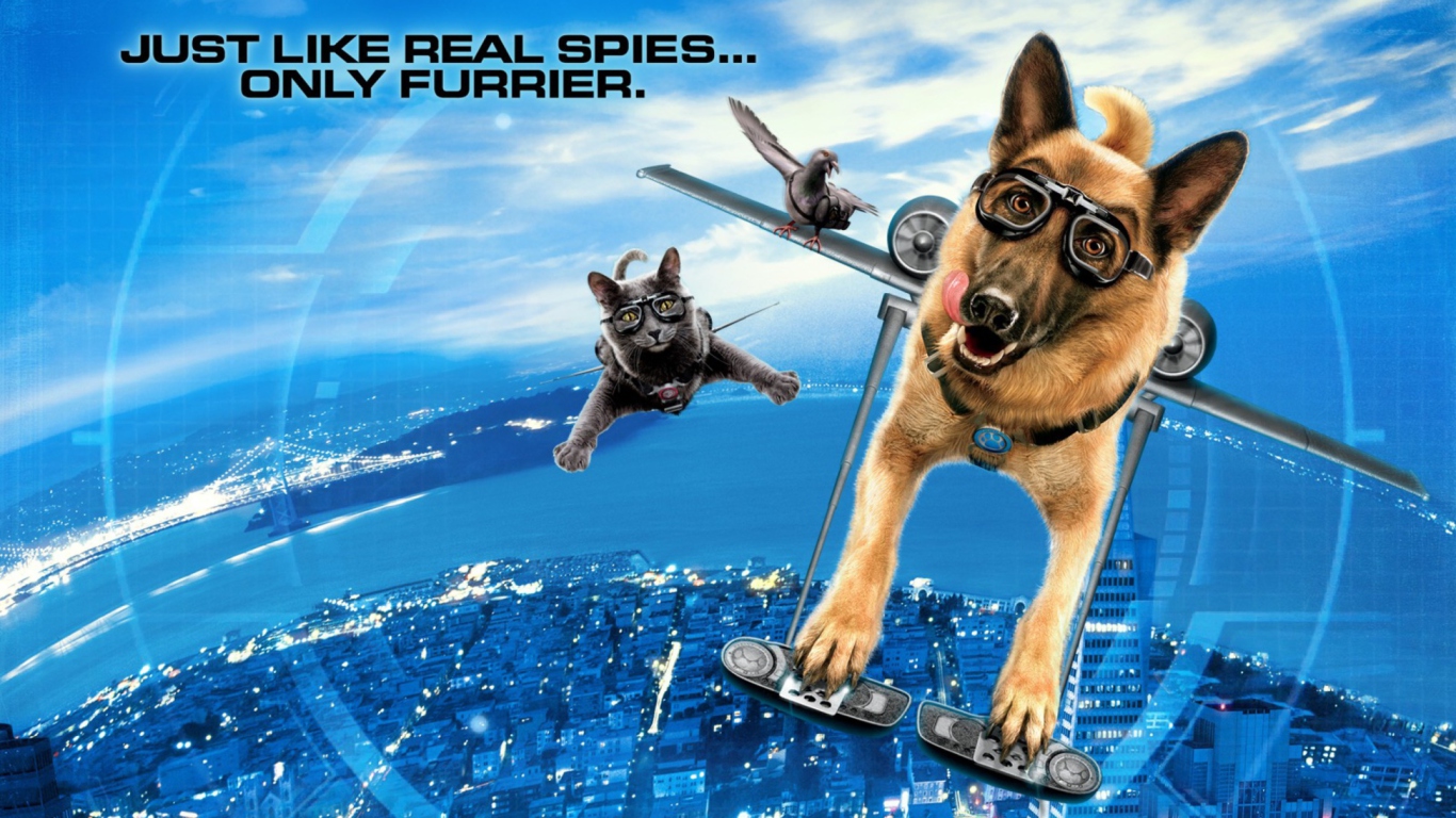 Cats & Dogs: The Revenge of Kitty Galore wallpaper 1366x768