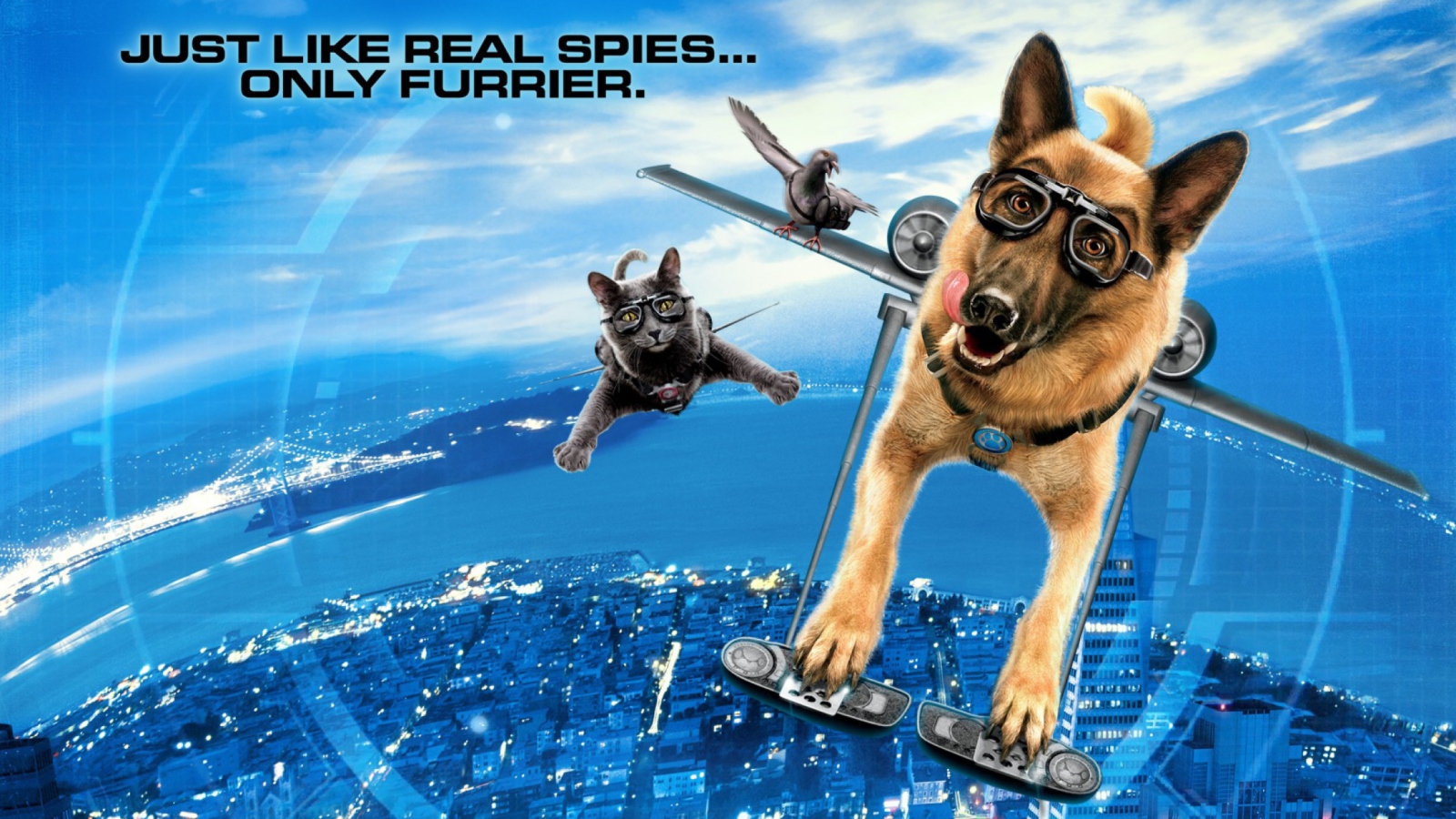 Cats & Dogs: The Revenge of Kitty Galore wallpaper 1600x900
