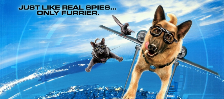 Cats & Dogs: The Revenge of Kitty Galore wallpaper 720x320