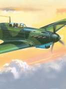 Das Yakovlev Yak 7 Fighter Wallpaper 132x176