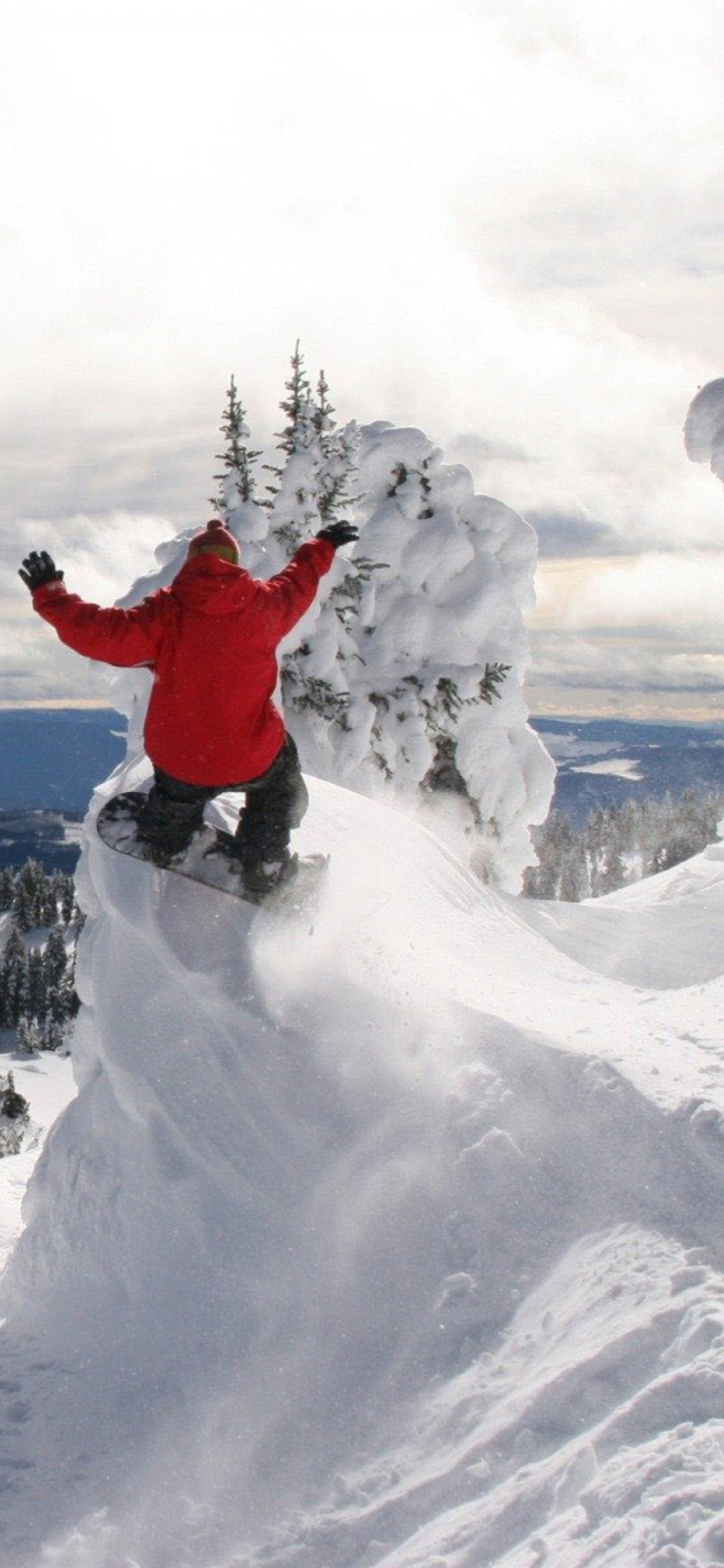 Extreme Snowboarding wallpaper 1170x2532