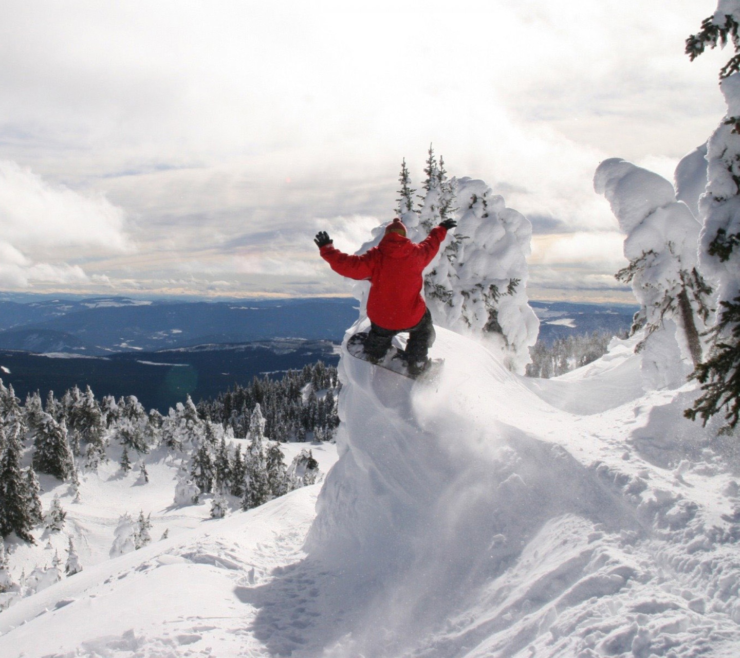 Sfondi Extreme Snowboarding 1440x1280