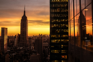 Manhattan Skyscrappers Wallpaper for Android, iPhone and iPad