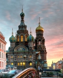 Church In Saint-Petersburg wallpaper 128x160