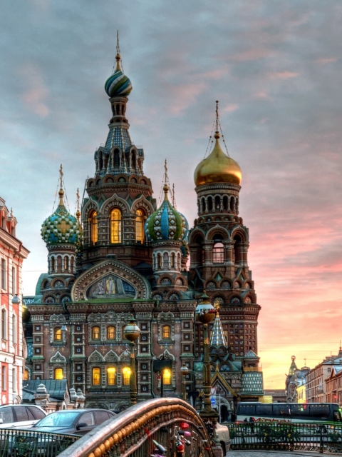 Church In Saint-Petersburg screenshot #1 480x640