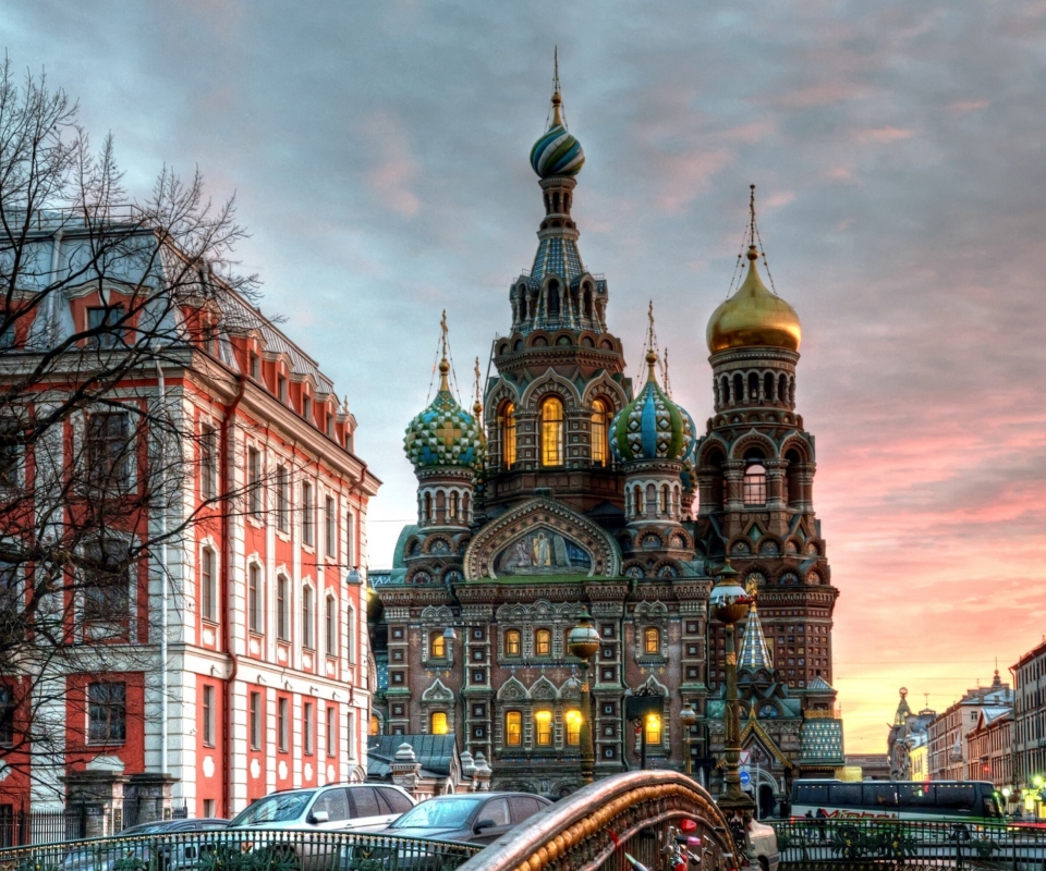 Church In Saint-Petersburg screenshot #1 960x800
