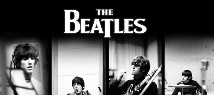 Screenshot №1 pro téma Beatles: John Lennon, Paul McCartney, George Harrison, Ringo Starr 720x320