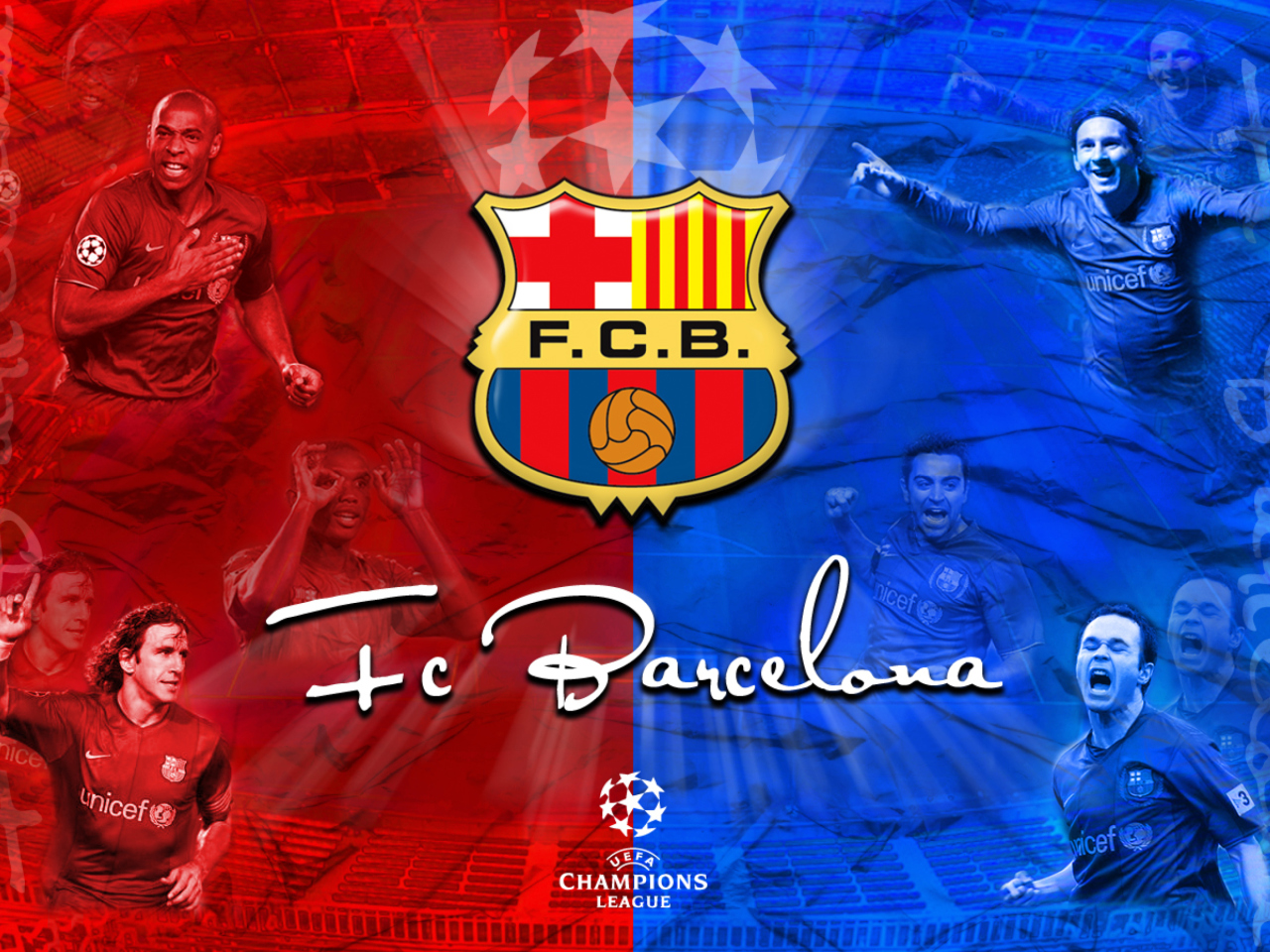 Sport Fc Barcelona wallpaper 1280x960