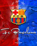 Das Sport Fc Barcelona Wallpaper 128x160