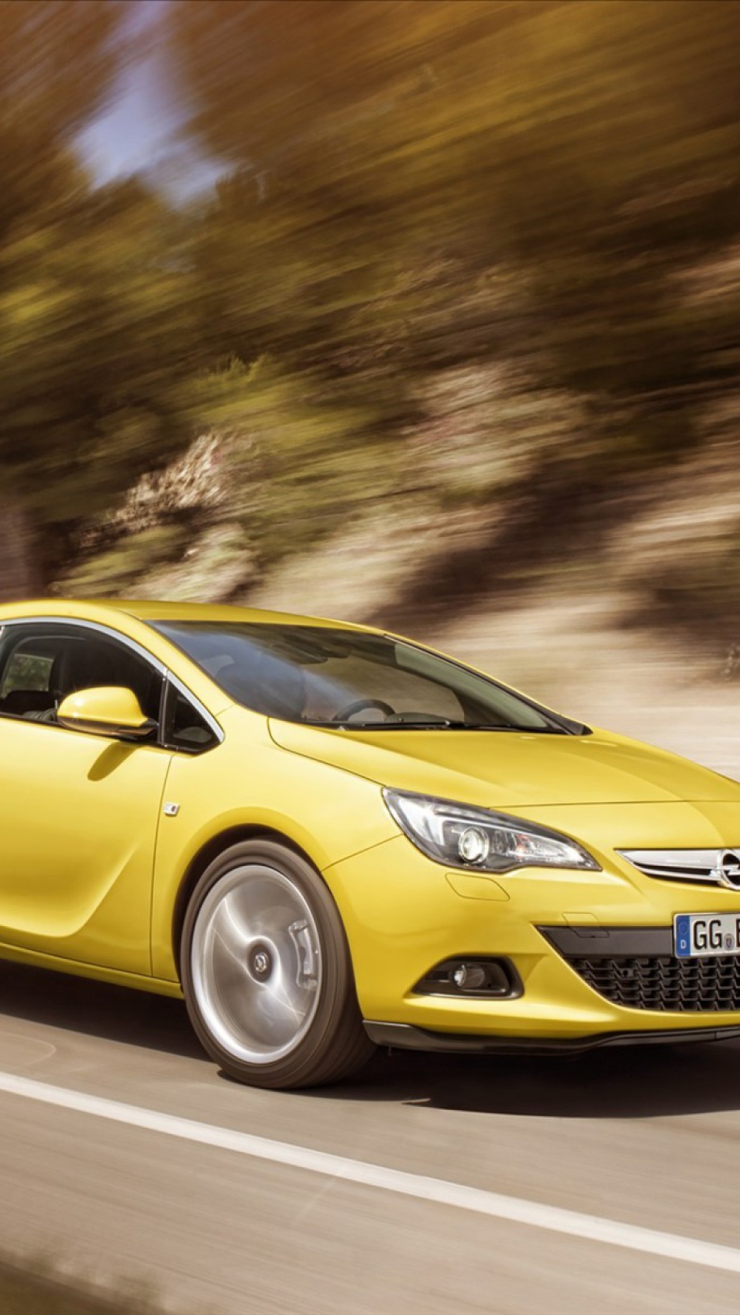 Обои Opel Astra GTC для телефона и на рабочий стол iPhone 6 Plus