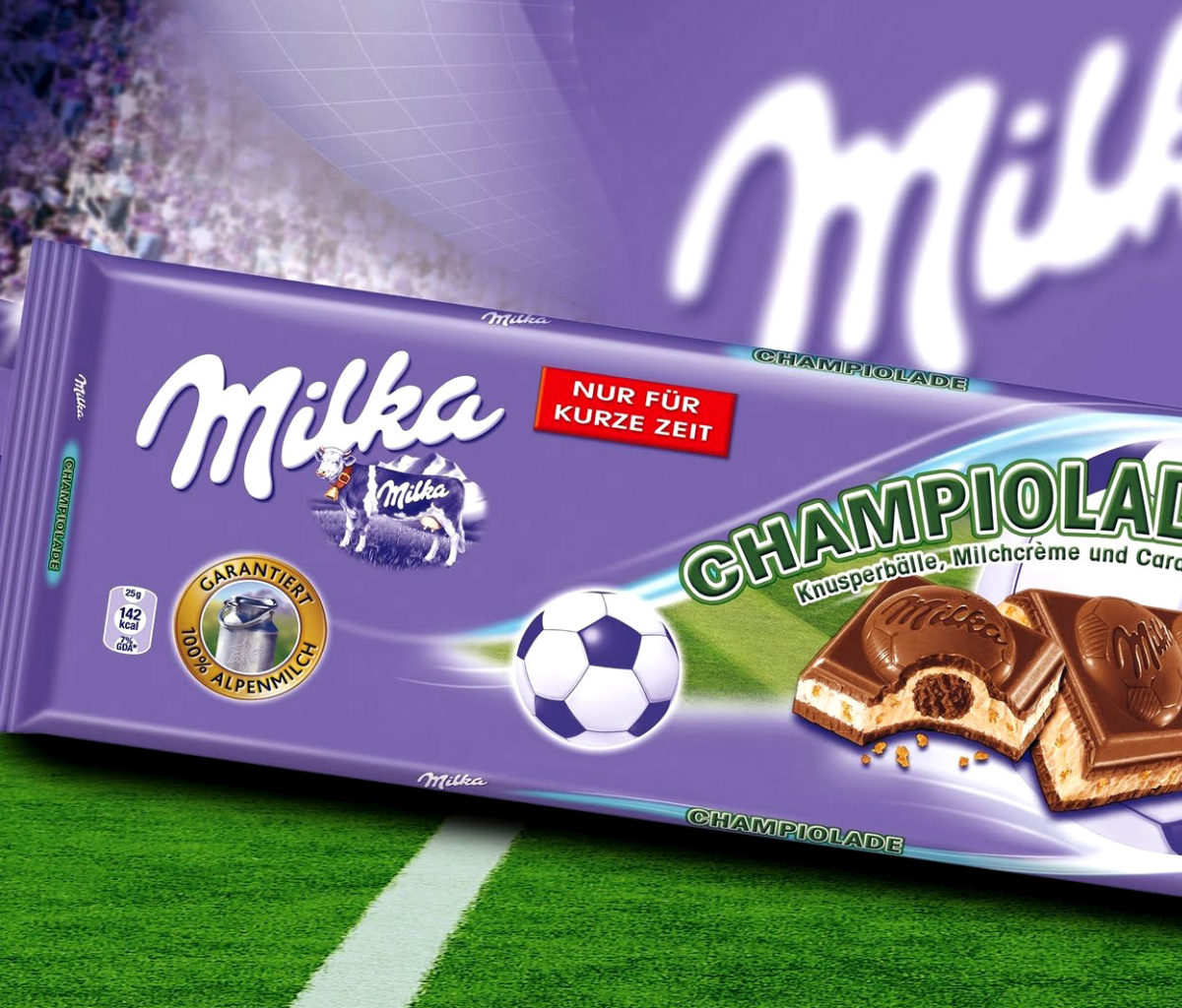 Обои Milka Chocolate 1200x1024