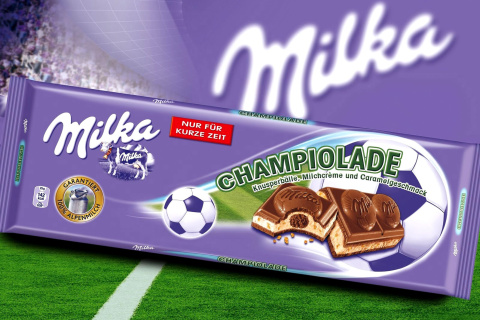 Das Milka Chocolate Wallpaper 480x320