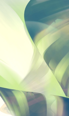 Abstract Green Art wallpaper 240x400