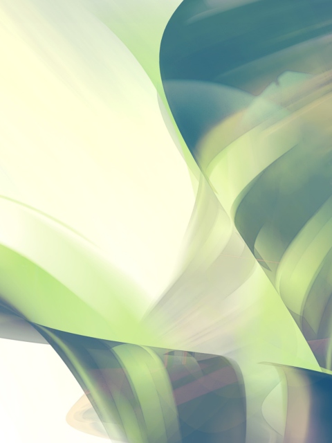 Abstract Green Art screenshot #1 480x640