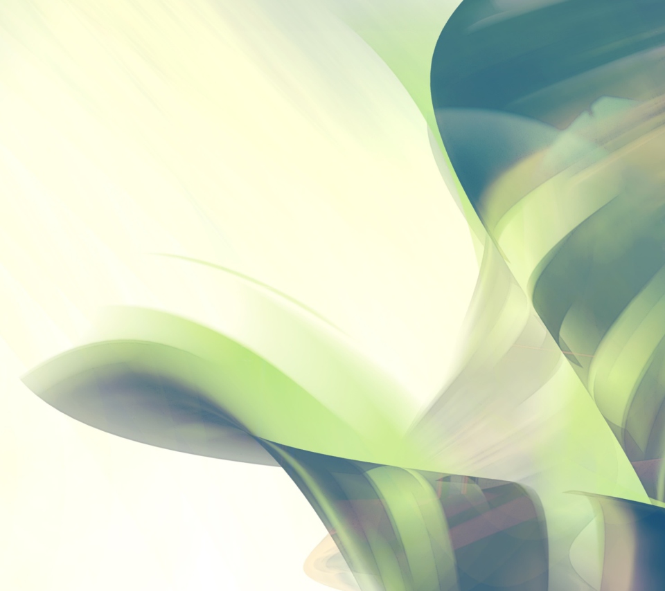 Fondo de pantalla Abstract Green Art 960x854