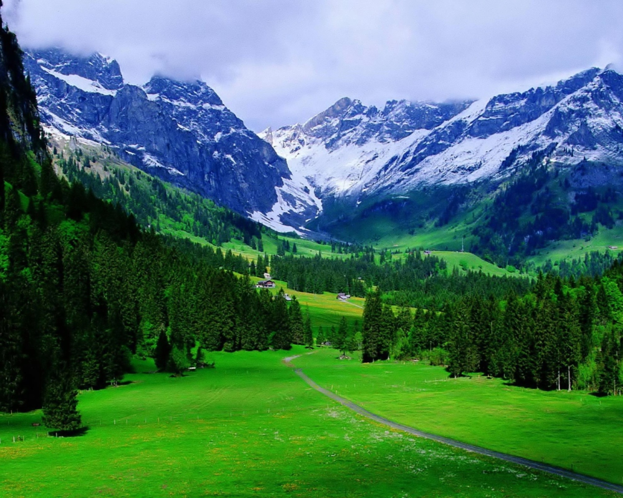 Alps Mountain screenshot #1 1280x1024