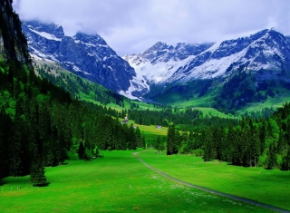 Alps Mountain - Obrázkek zdarma pro 1024x768