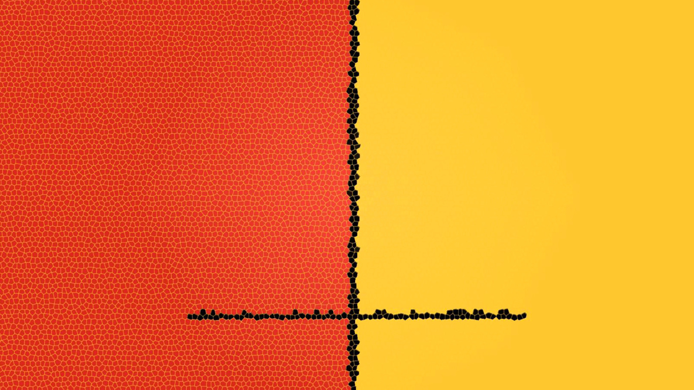 Das Orange Yellow Background Wallpaper 1366x768