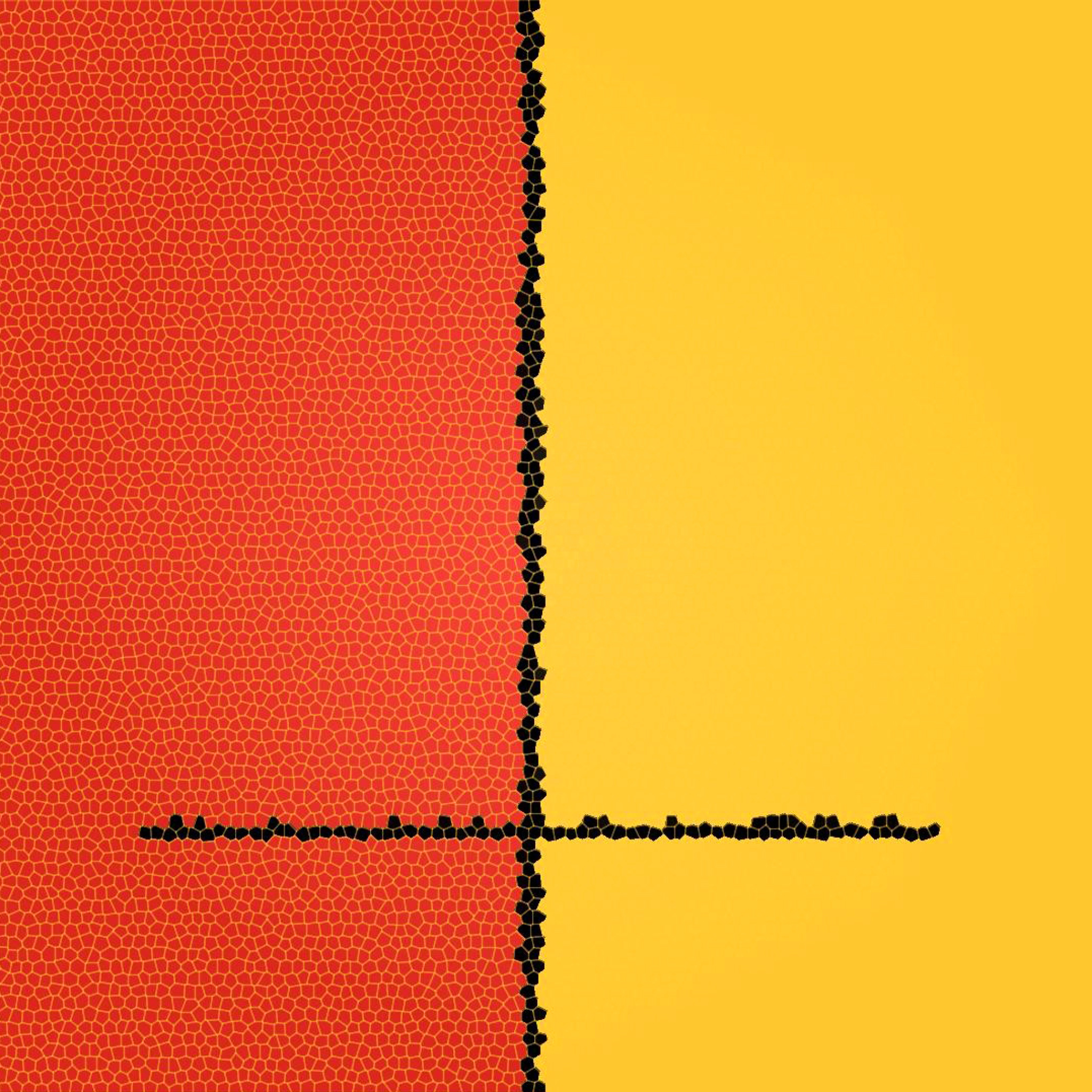 Orange Yellow Background wallpaper 2048x2048