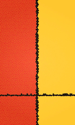 Orange Yellow Background wallpaper 240x400