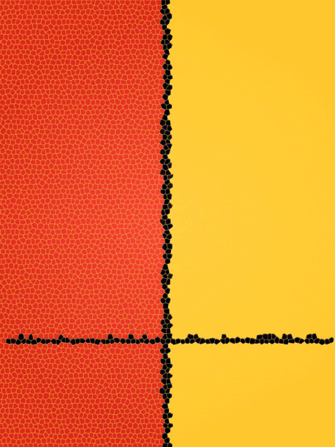 Das Orange Yellow Background Wallpaper 480x640