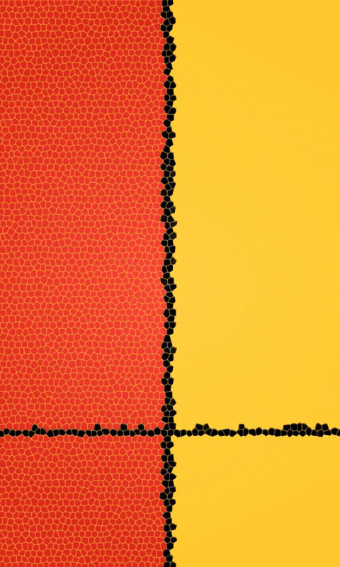 Das Orange Yellow Background Wallpaper 480x800