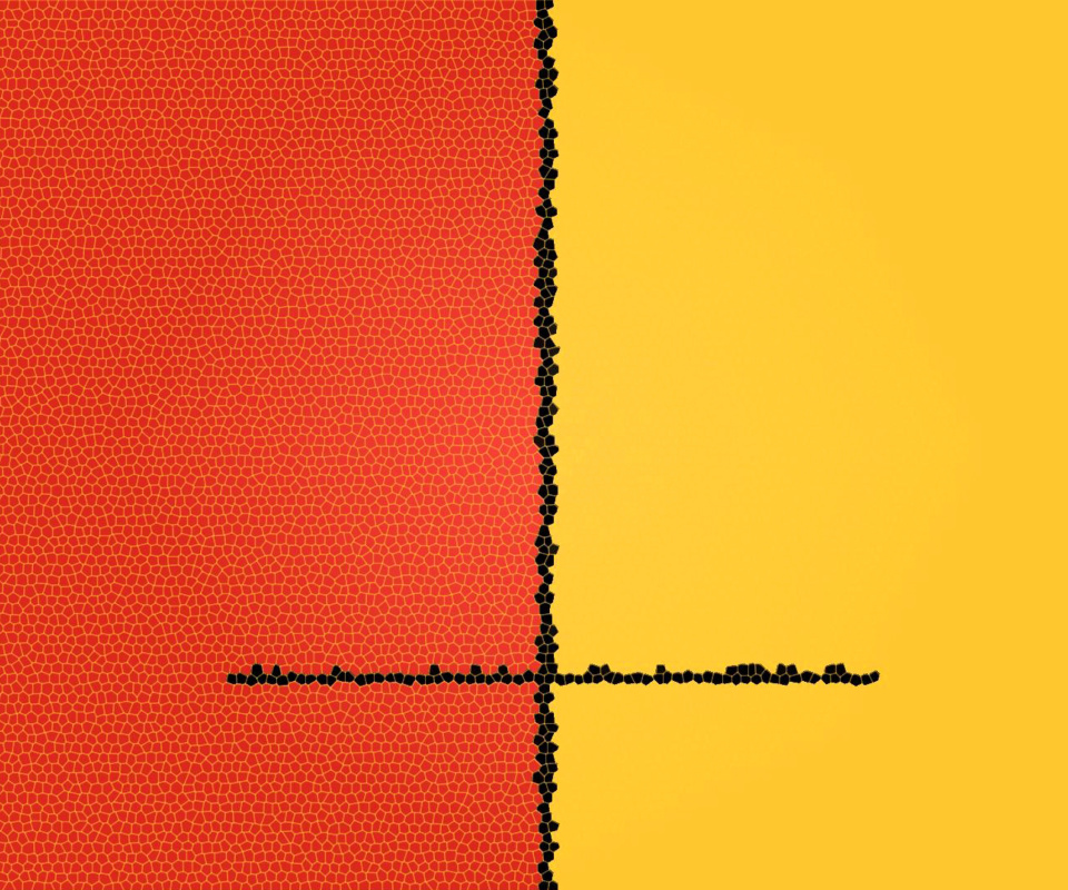 Das Orange Yellow Background Wallpaper 960x800