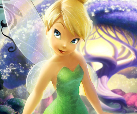 Das Tinker Bell Wallpaper 480x400