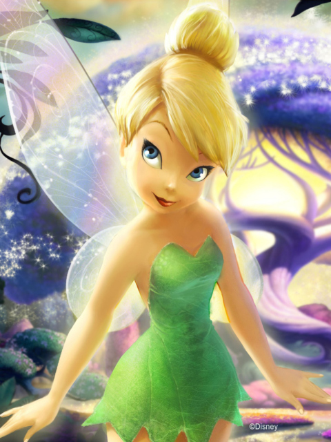 Fondo de pantalla Tinker Bell 480x640