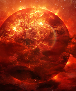 Planet Explosion - Obrázkek zdarma pro 640x1136